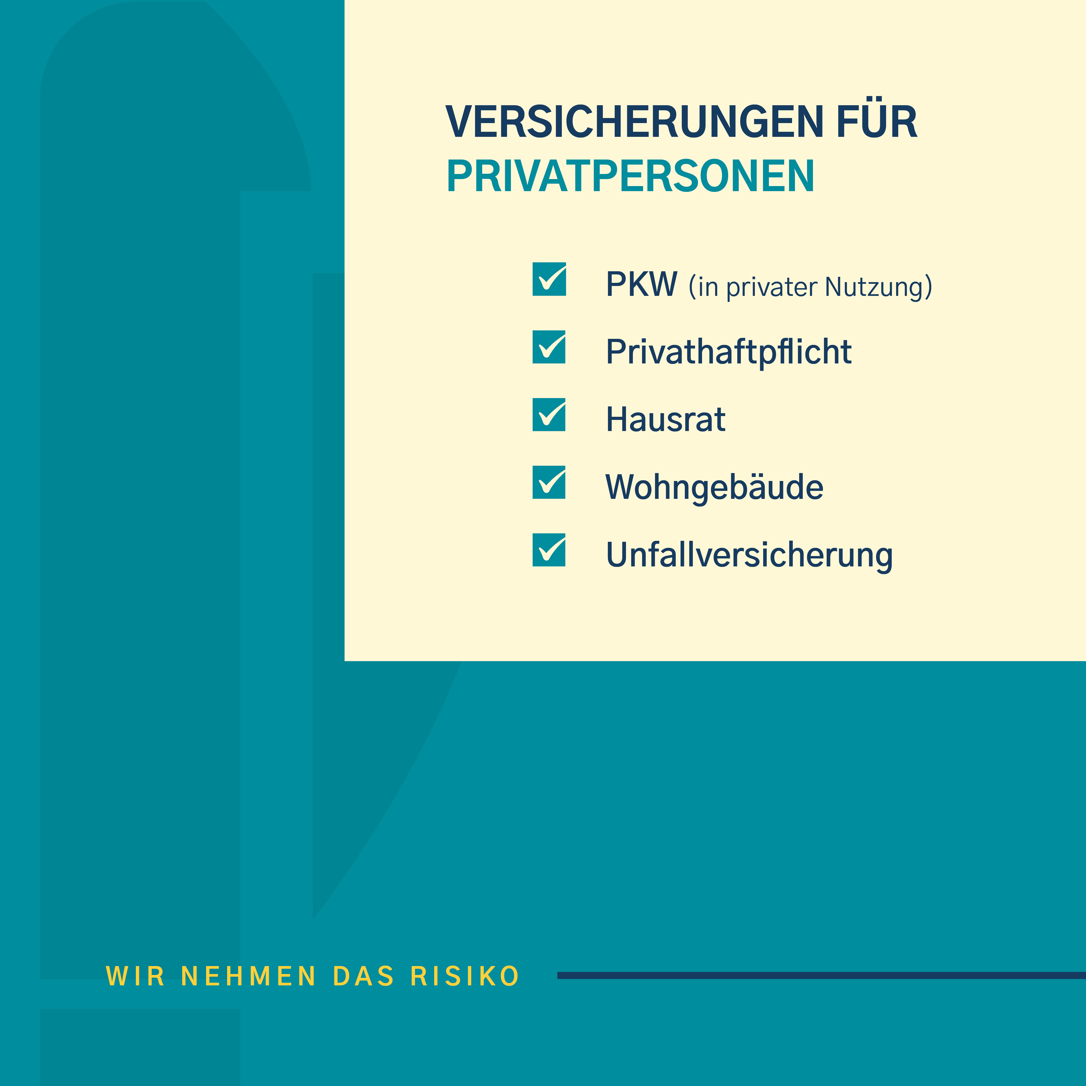 Versicherungen für Privatpersonen Lubeca